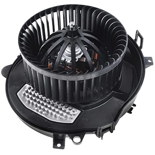 Image of Frankberg Heater Blower Motor Fan With Resistor Compatible with TT FV3 FVP FV9 FVR 2014-2021 Octavia III 5E3 NL3 NR3 5E5 5E6 2012-2021 Golf VII 2012-2021 P.a.s.s.a.t 2014-2021 Replace# 5Q2819021A