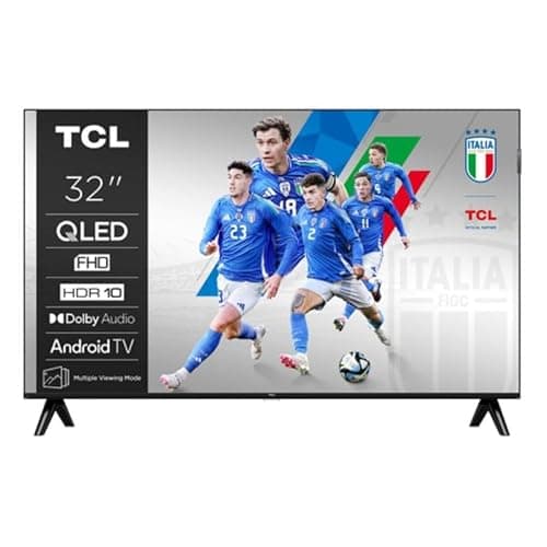 Image of TCL QLED TV 32S5K 32 Full HD Smart TV Google TV Dolby Audio WiFi Bluetooth