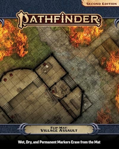 Image of Pathfinder Flip-Mat: Village Assault