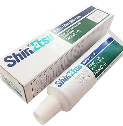 Image of ShinEtsu Silicone Grease High Vacuum Sealing Compound HIVAC-G 100g