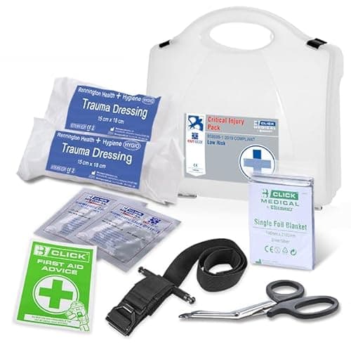 Image of Click - BS8599-1:2019 Critical Injury Pack Low Risk in Box -
