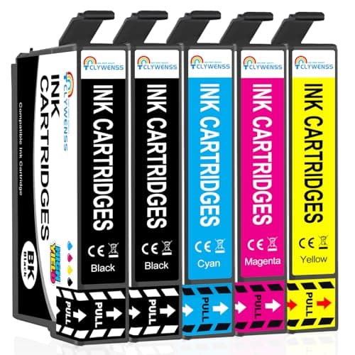 Image of Clywenss Compatible 405XL Ink Cartridges Replacement for Epson 405 XL Multipack for WorkForce Pro WF-4820 WF-3820 WF-7310 WF-7830 WF-7835 WF-7840 WF-4830 WF4820 WF3820 WF7310 WF7830 Printer, 5-Pack