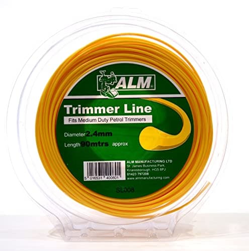 Image of ALM ALMSL008 Trimmer Line 2.4Mm X .5Kg Giant V, Yellow