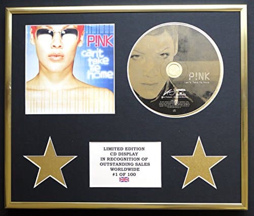 Image of PINK/CD DISPLAY/LIMITED EDITION/COA/CAN'T TAKE ME HOME
