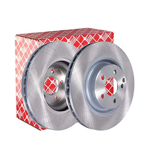 Image of febi bilstein 43936 Brake Disc (1 Brake Disc) front, internally ventilated, No. of Holes 5
