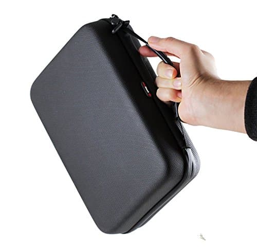 Image of Navitech Black Hard Baby Monitor and Camera Carry Case Bag Compatible With The BT Video Baby Monitor 3000