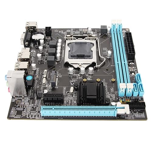 Image of ciciglow Micro ATX Motherboard for LGA1155 Socket, Dual Channel DDR3, M.2 NVMe NGFF, 3 Phase Power, HD VGA Output