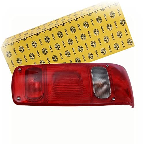 Image of HELLA 2VA 007 502-061 Rearlight - Caraluna I - Bulb - 12V - Fitting/Bolted - Lens Colour: White / Red - Plug: Blade Terminal - right - Quantity: 1