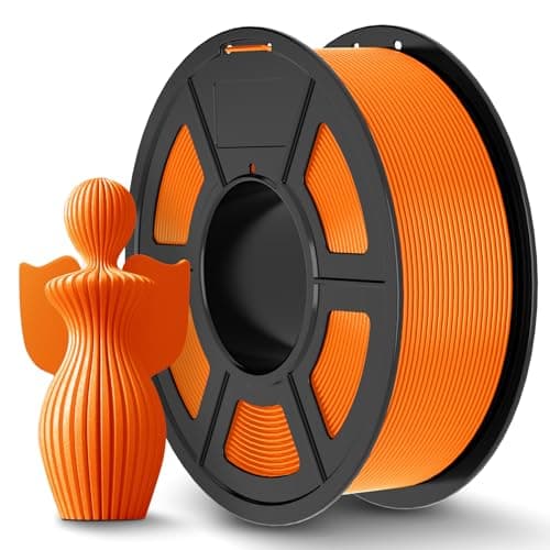 Image of JAYO PLA+ Filament 1.75mm Orange 1.1KG, PLA Plus 3D Printer Filament, Durable Strength, Accuracy +/- 0.02mm, 1.1KG Spool (2.2 LBS) Fits for Most FDM 3D Printers