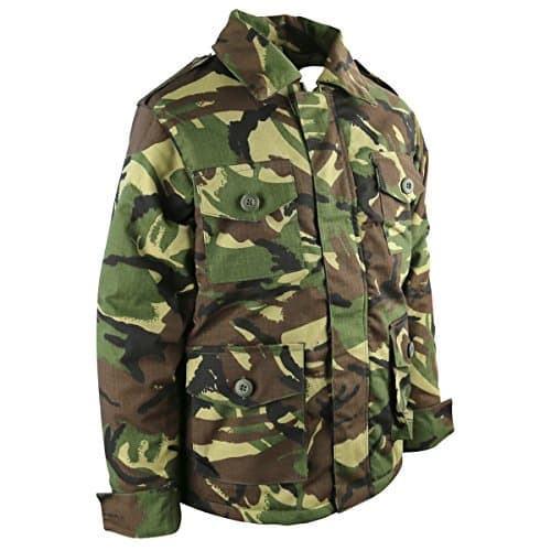 Image of Kombat UK Kids Safari Jacket - Dpm Camo, 11-12 Years
