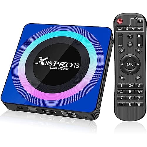Image of Android TV Box 13.0, X88PRO Android Box 2GB RAM 16GB ROM RK3528 Quad Core 64 bit,Support Dual-Band WiFi 6 & Bluetooth 5.0 4K/6K/8K Ultra HD Smart TV Box
