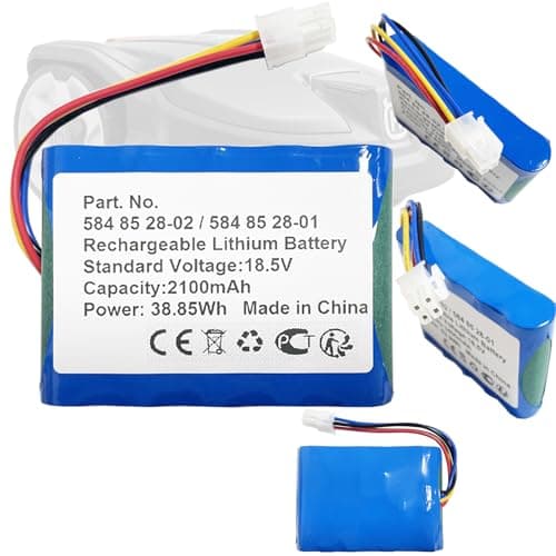 Image of Aousavo (18.5 V, 2100 mAh, 38.85 Wh) 584 85 28-02 Replacement Battery Compatible with Husqvarna Robotic Lawnmower Automower 310, 315, 315X, Old Version Type 584 85 28-02 Battery