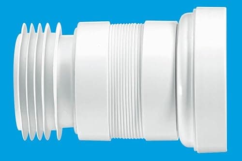 Image of Mcalpine WC-F18R 4"/110mm Flexible WC Connector (Short Length)