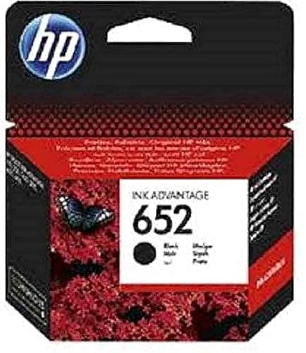 Image of HP Original Black Ink Cartridge 652 (F6V25AE)