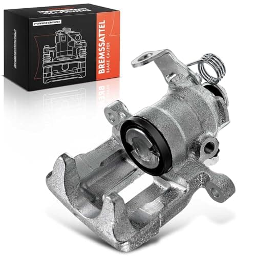 Image of Frankberg Brake Caliper Disc Brake Rear Axle Left Compatible with Golf III 1H1 1E7 1H1 1H5 Polo 6N1 6N2 P.a.s.s.a.t Ibiza S.h.a.r.a.n V.e.n.t.o A.l.h.a.m.b.r.a Cordoba Replace# 1H0615423B