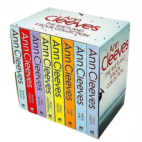 Image of Ann Cleeves Shetland Series 8 Books Collection Set