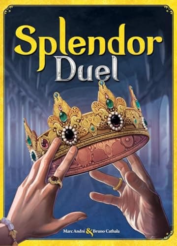 Image of Asmodee, Splendor Duel, Board Game, Ages 10+, 2 Players, 30 Minutes Playing Time