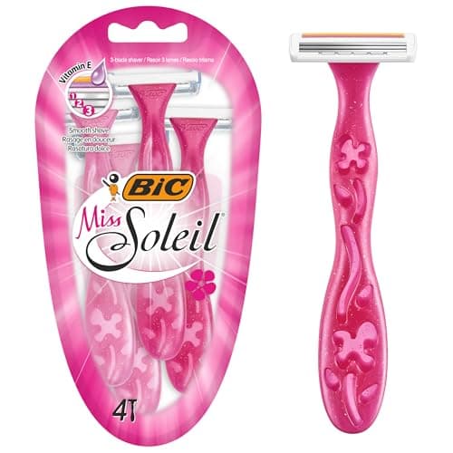 Image of Bic Miss Soleil Disposable Women's Razors, 4 Count, Pack of 4