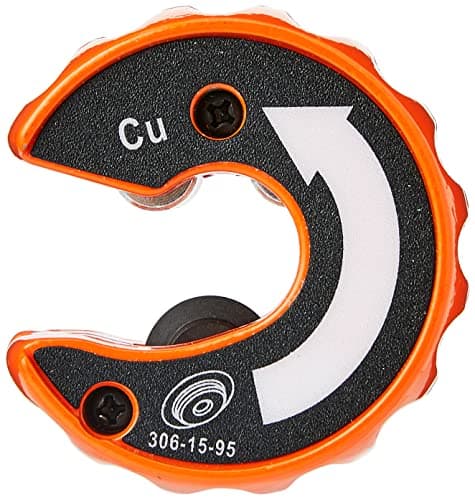 Image of Bahco 306-15 Pipe Slice Tube Cutter, Black/Orange, 15 mm