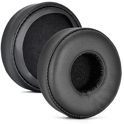 Image of INF Thicker Upgrade Replacement Ear Pads for Mpow 071-2cm Thick PU Leather Ear Cushions with High Density Elastic Sponge, for Mpow 071 Headphones, Enhanced Comfort & Noise Isolation