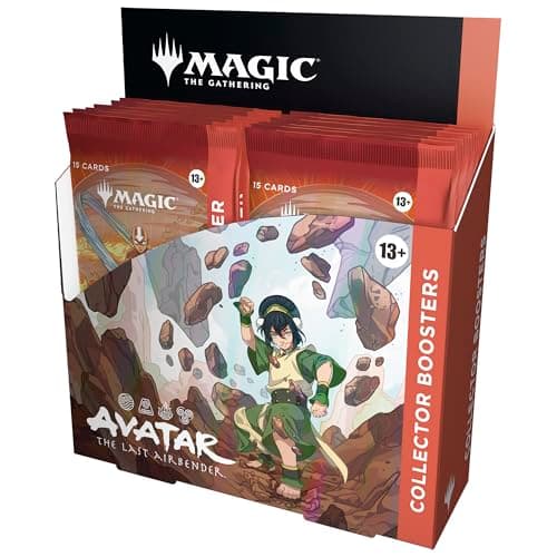 Image of Magic: The Gathering | Avatar: The Last Airbender Collector Booster Box | 12 Packs | Collectible Card Game