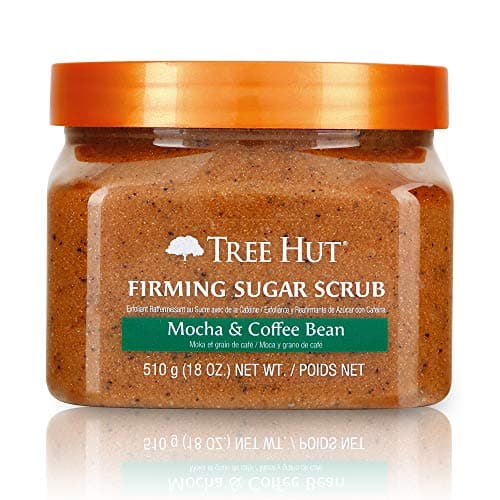 Image of Tree Hut Sugar Scrub Mocha & Coffee Bean, 18oz, Ultra Hydrating and Exfoliating Scrub for Nourishing Essential Body Care