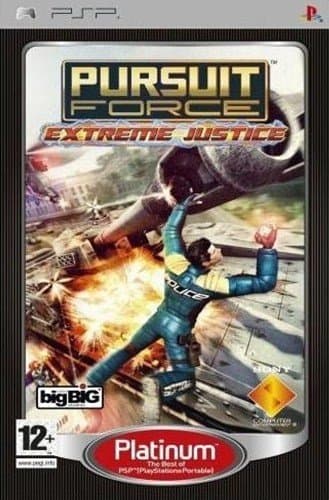 Image of Pursuit Force Extreme Justice PSP Game PLATINUM