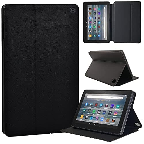 Image of Amazon Fire 7 tablet Fabric Cover | Only compatible with 12th generation tablet (2022 release) (black)