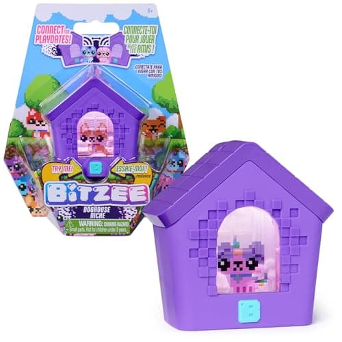 Image of Bitzee, Doghouse Interactive Toy with 15 Puppies Inside, 3D Playroom, Reacts to Touch, Digital Pet Kids Toys for Girls and Boys Ages 5 and up.