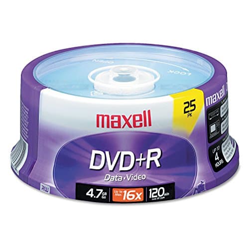 Image of 4.7GB DVD+R 25CT SPINDLE