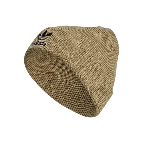 Image of adidas Originals Trefoil Beanie, Orbit Green/Black, One Size