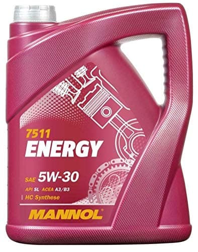 Image of RS Mannol Energy 5W30 A3/B3 Fully Synthetic Engine Oil, WSS-M2C913-B, 5 Litres