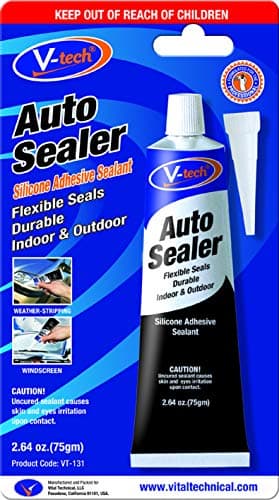 Image of V-Tech VT-131 Quality Auto Sealer Silicone Adhesive Sealant: 75gm Windscreen