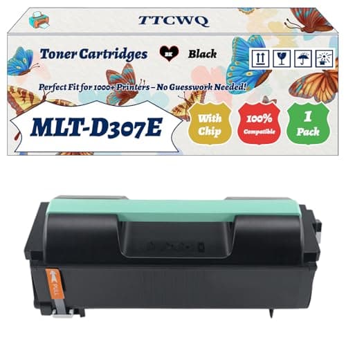 Image of Compatible for Samsung MLT-D307E Toner Cartridges Work for Samsung ML-4510ND ML-4512ND ML-5010ND ML-5012ND ML-5015ND Printers (1 Pack Black)