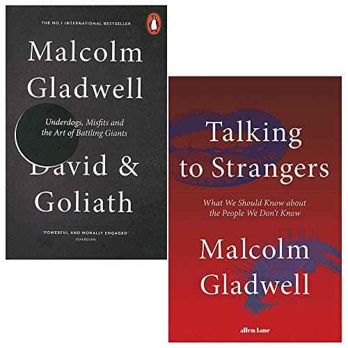 Image of Malcolm Gladwell Collection 2 Books Set (David and Goliath, Talking to Strangers)