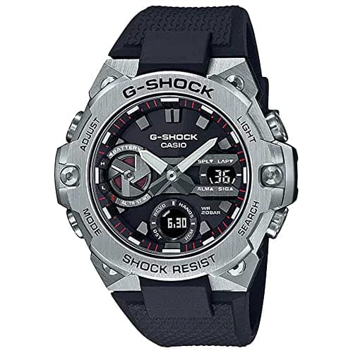 Image of Casio Analog-Digital GST-B400-1AER, Black/White, Strip