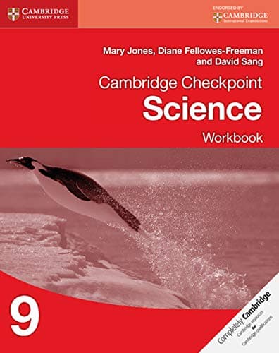 Image of Cambridge Checkpoint Science Workbook 9 (Cambridge International Examinations)