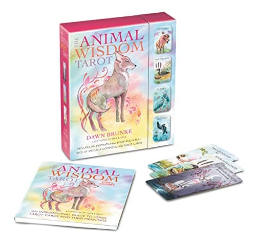 Image of The Animal Wisdom Tarot: An inspirational guide to using tarot cards and their meanings
