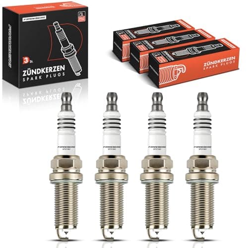 Image of Frankberg 4x Spark Plugs Spark Plugs Compatible with Micra III K12 1.6L 2007-2010 Clio III BR0/1 CR0/1 2.0L 2006-2014 Note E11 NE11 1.6L 2006-2012 Replace# PLZKAR6A-11