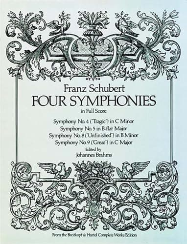 Image of Four Symphonies in Full Score (Dover Orchestral Music Scores)