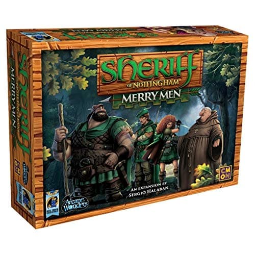Image of Arcane Wonders AWGDTE01SNX1 Sheriff of Nottingham Merry Men Expansion Game