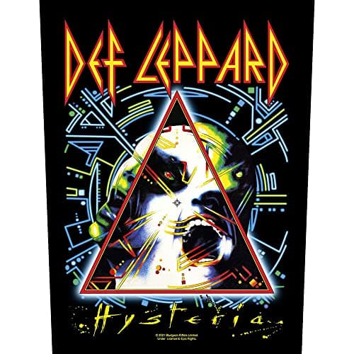 Image of Def Leppard Hysteria Backpatch