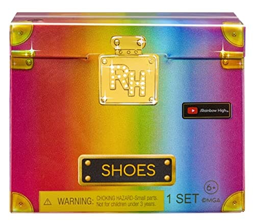 Image of Rainbow High 586074XX1EUC Mini Studio Shoes - RANDOM ASSORTMENT-over 25 to collect. Mystery Surprise Accessories-Mix & Match Fun with Fashion Dolls-for Kids and Collectors Ages 6+