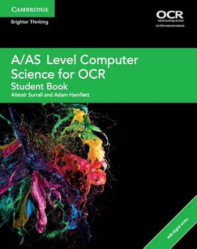 Image of A/AS Level Computer Science for OCR Student Book with Cambridge Elevate Enhanced Edition (2 Years) (A Level Comp 2 Computer Science OCR)
