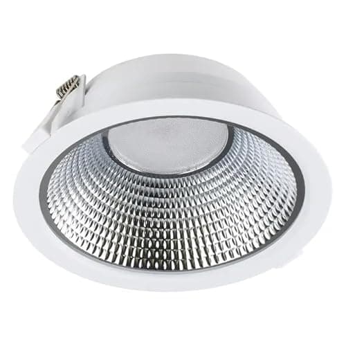 Image of Bright Source All in One LED Commercial Downlight, White, 10W/15W Switchable Wattage, 3 Light Colour Temperatures 3000K 4000K 6000K Warm Cool Daylight, IP44 Spotlight, 150mm Cut Out