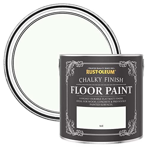 Image of Rust-Oleum Off White Scratch-Proof Floor Paint in Matt Finish - Still 2.5L, SHDRCT916