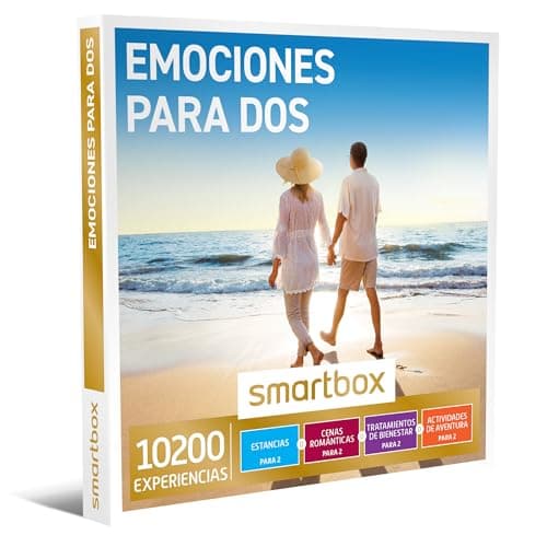 Image of Smartbox – Gift Box for Men and Women Couple Gift Idea – Emotions for Two – 10200 experiences such as getaways, dinners, spa, massage and adventure activities.