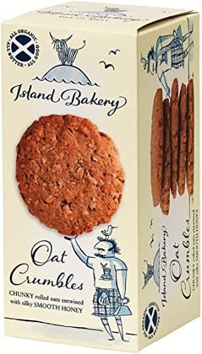 Image of Island Bakery Organic Oat Crumbles Biscuits 125g Box of 12
