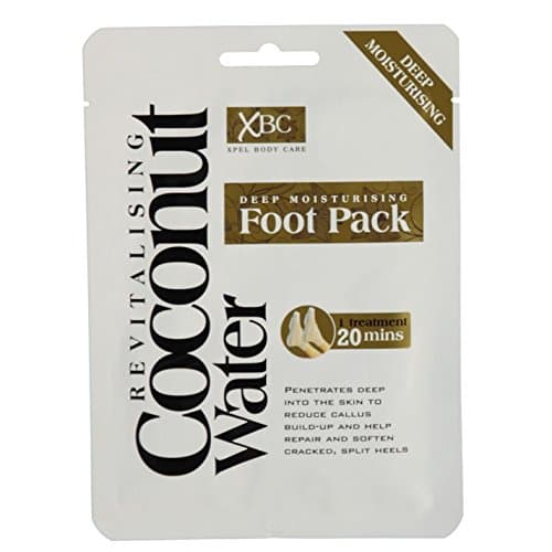 Image of XBC Xpel Body Care Treatment Deep Moisturising Revitalising Coconut Water Foot Pack