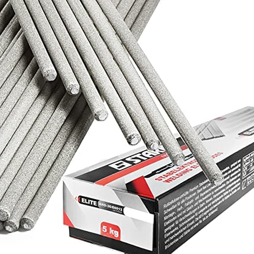Image of STARK Arc Welding Electrodes 3mm x 350mm – 5kg (Approx. 185 pcs) | Universal Stick Electrodes for Mild Steel, Repair, Assembly & Structural Welding | Redline Premium Series
